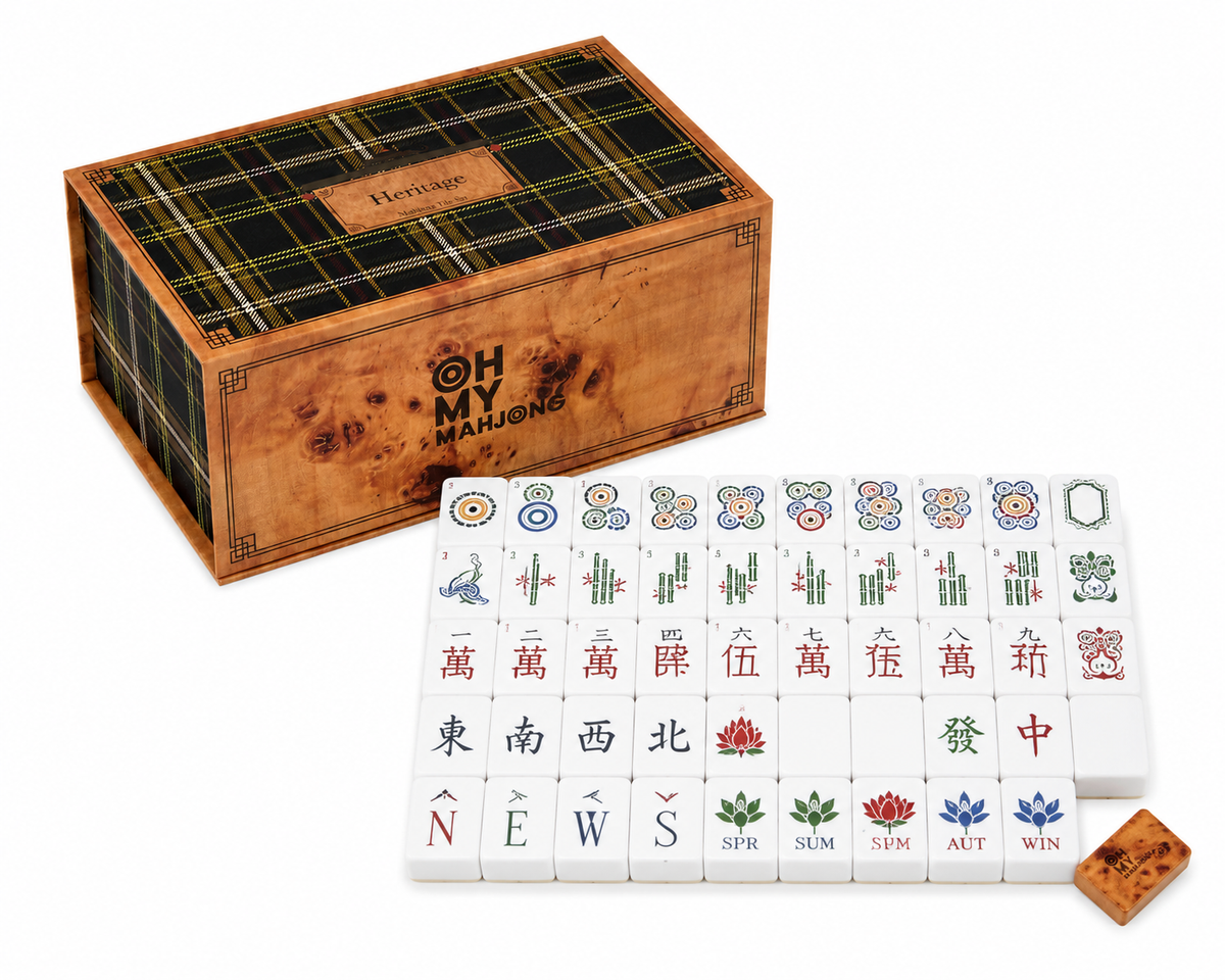 OH MY MAHJONG OMM190 HERITAGE TILES SET