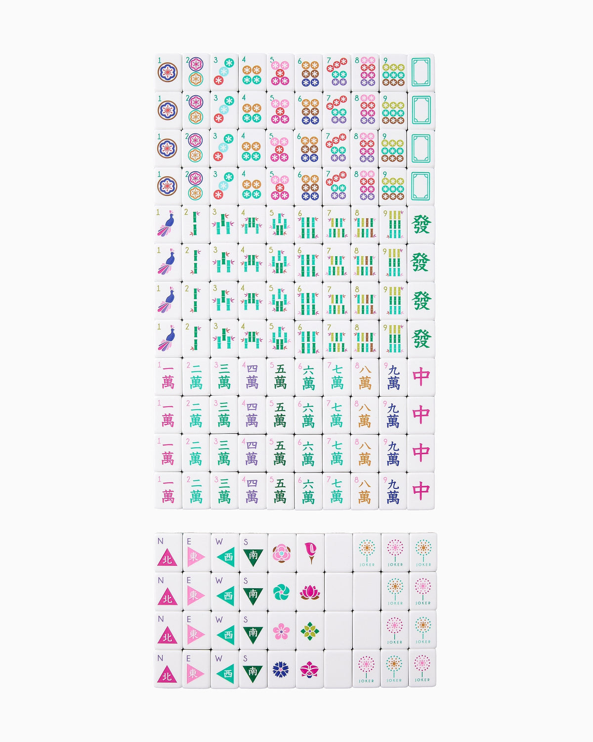 La Fete Mahjong Tiles