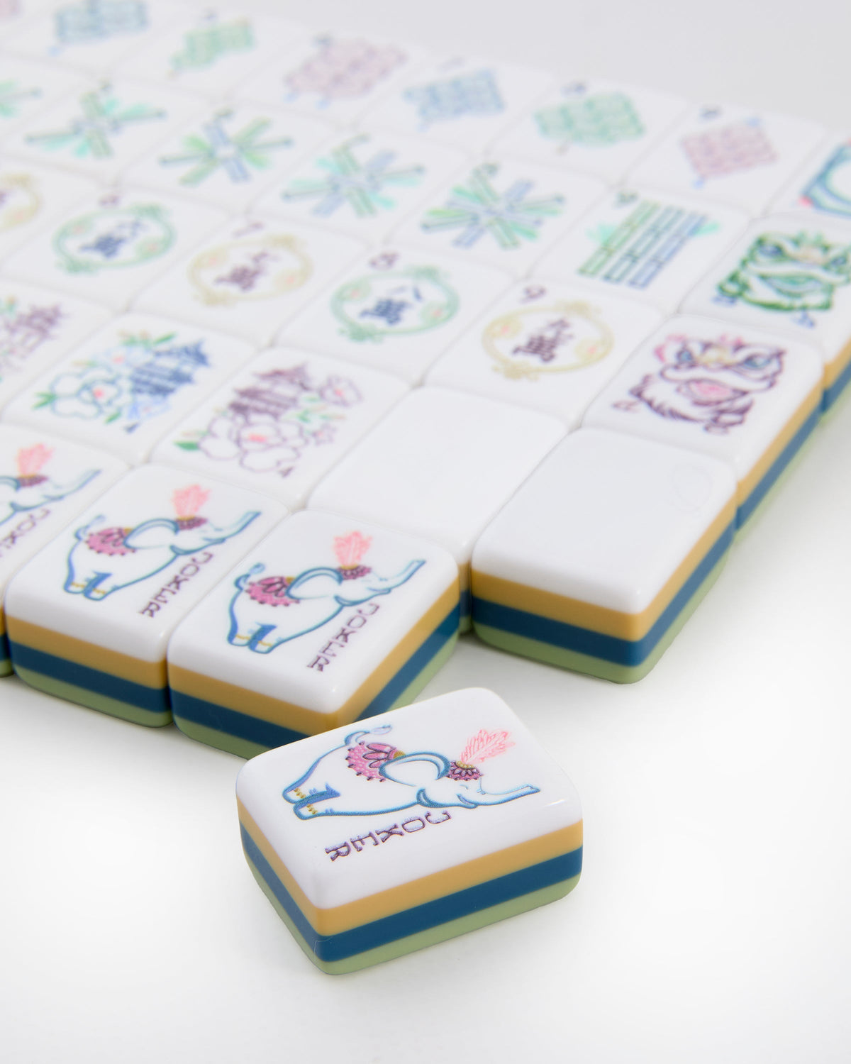 Willow Mahjong Tiles