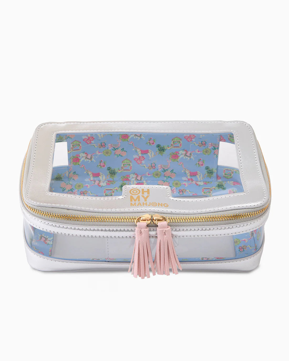 OH MY MAHJONG OMM418 SILVER TILE STORAGE BAG