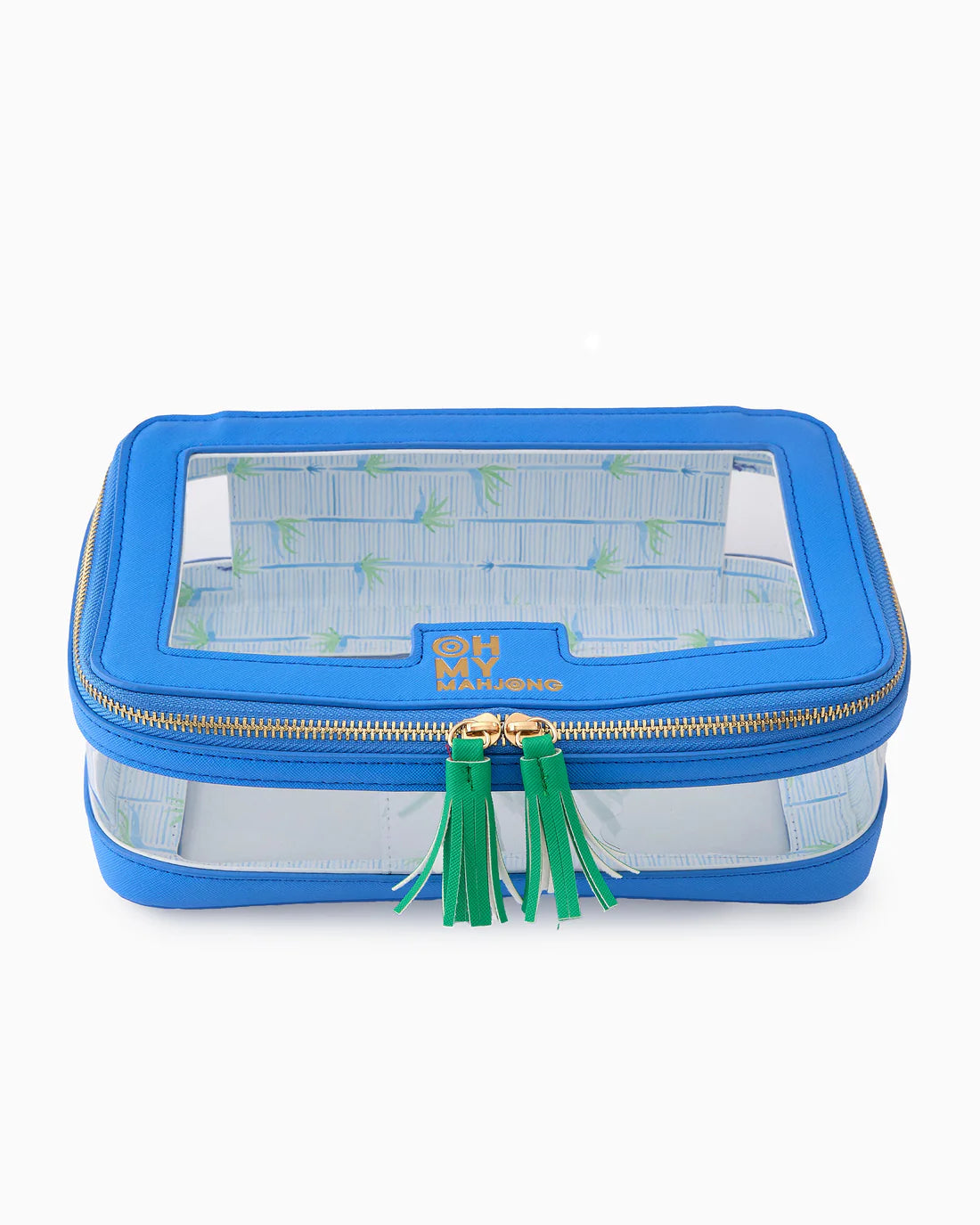 OH MY MAHJONG OMM421 BLUE TILE STORAGE BAG