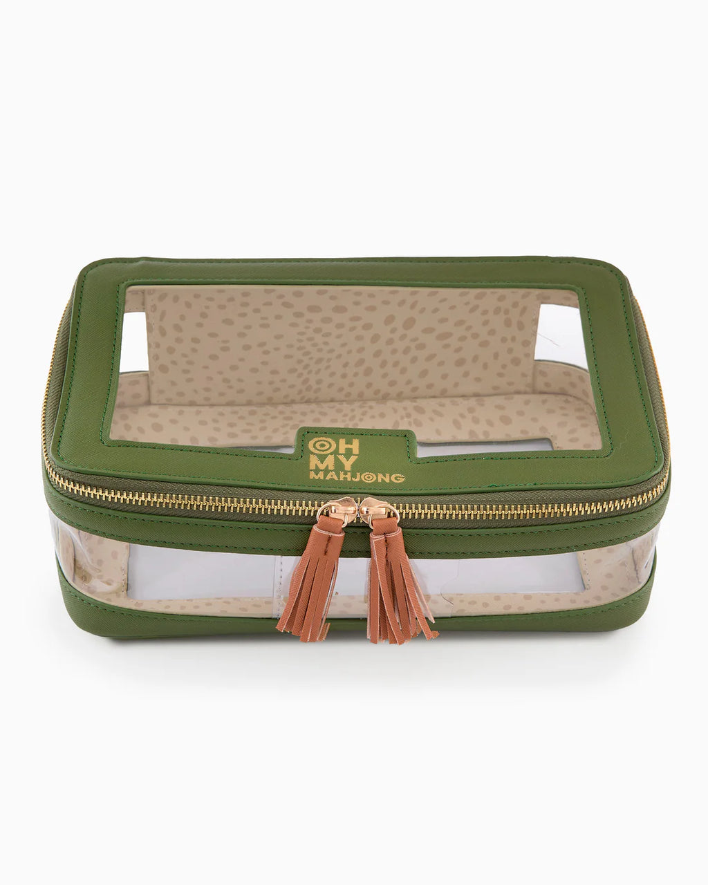 Olive Tile Storage Bag