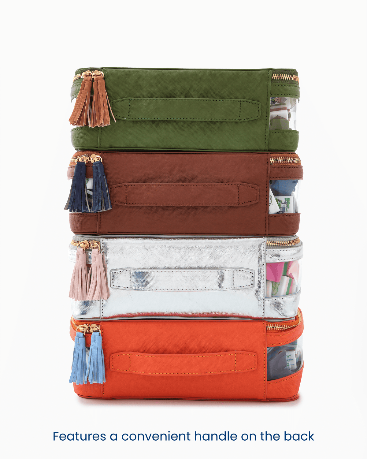 Orange Tile Storage Bag
