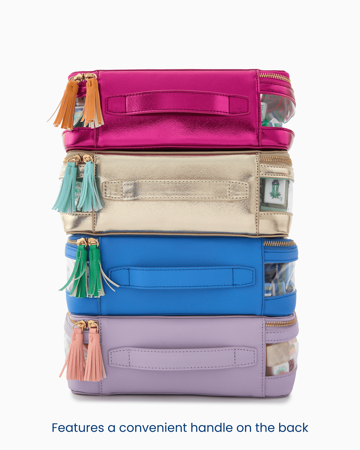 Lavender Tile Storage Bag