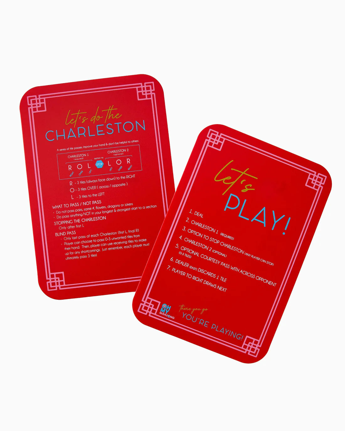 OH MY MAHJONG OMM213 RED SHUFFLERS