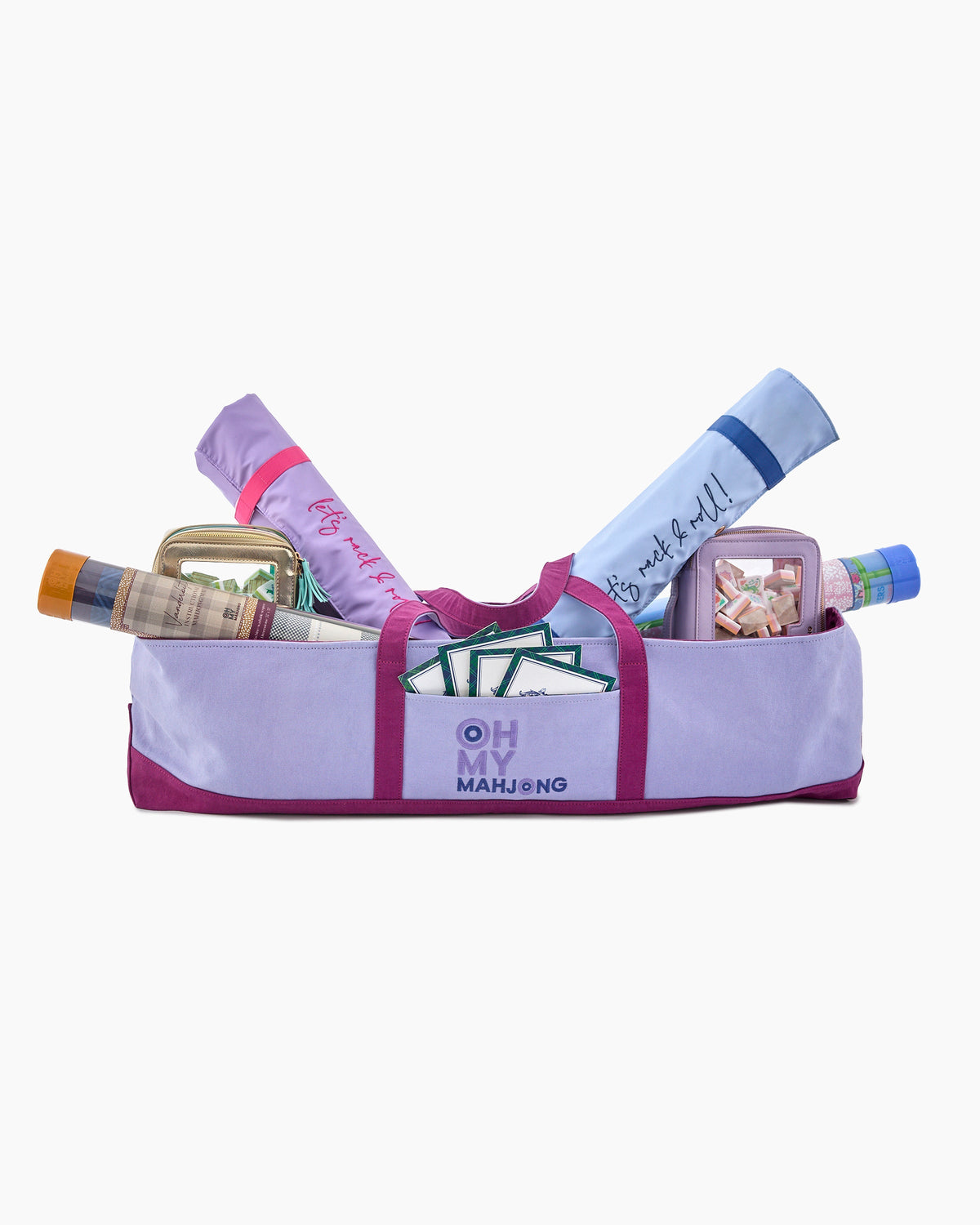 Purple Mat Storage Bag