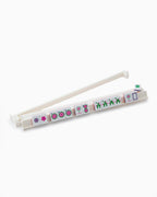 White Acrylic Rack & Pusher Set