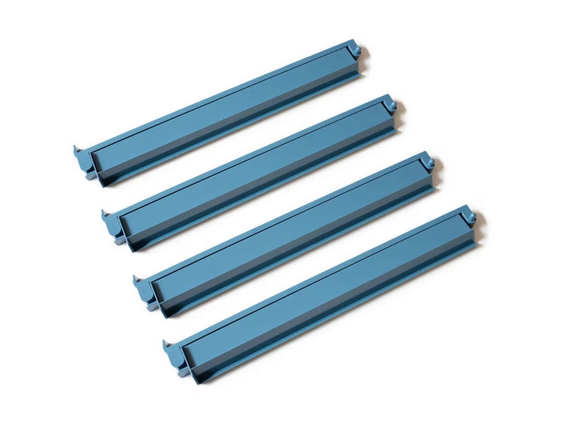 Set de Racks y Empujadores – Azul Porcelana