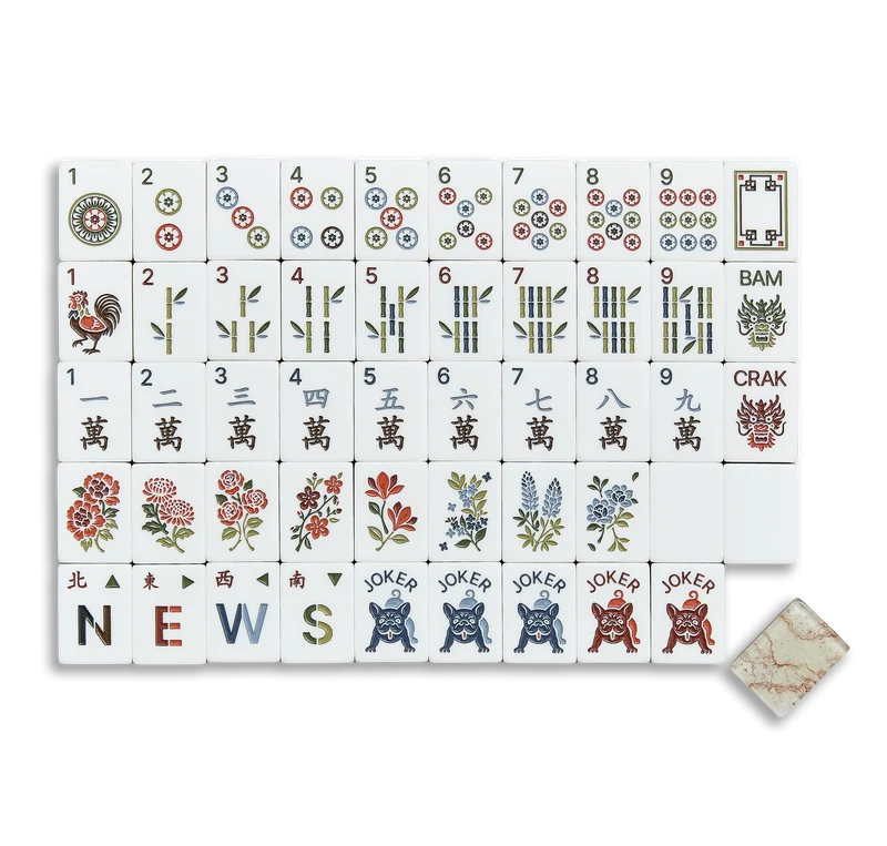 Juego de Mahjong Ash Burl