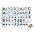 Terracotta Marble Mahjong Set