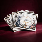 Tarjetas Mahjong 2026 en español – Set Completo + Stickers