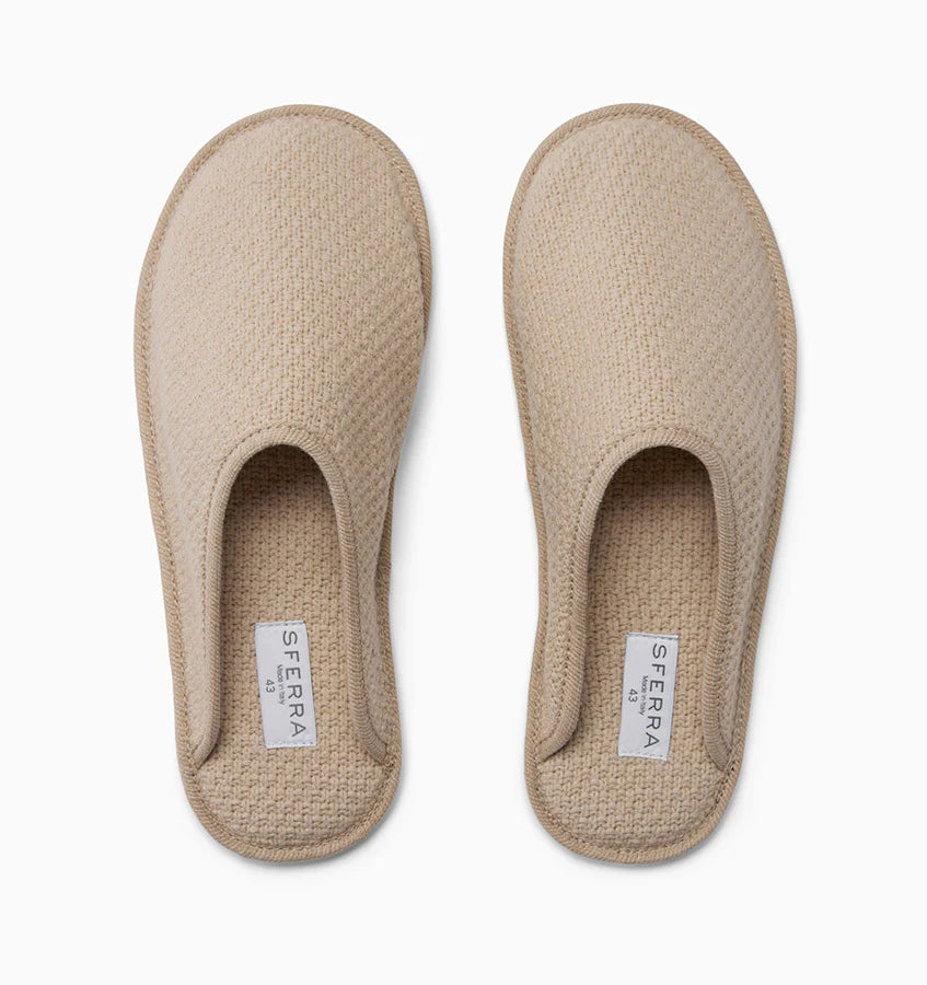 Pantuflas Orsino para Hombre – Beige, 43