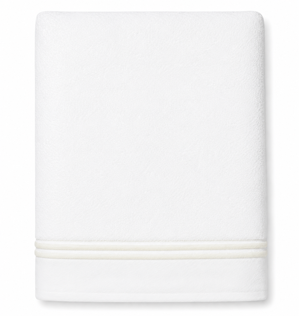 Toalla de Manos Aura Nuova – Blanco/Ivory