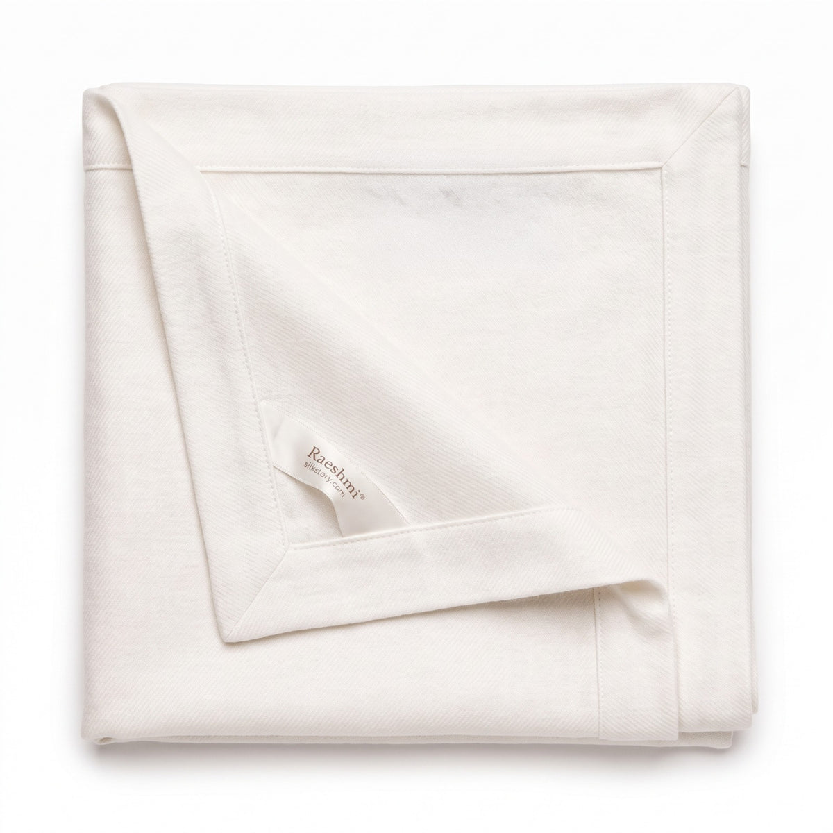 Manta de Bebé Bambú-Rayón – Blanco