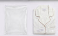Short de Pijama Seda-Algodón – Blanco/Latte, Chica