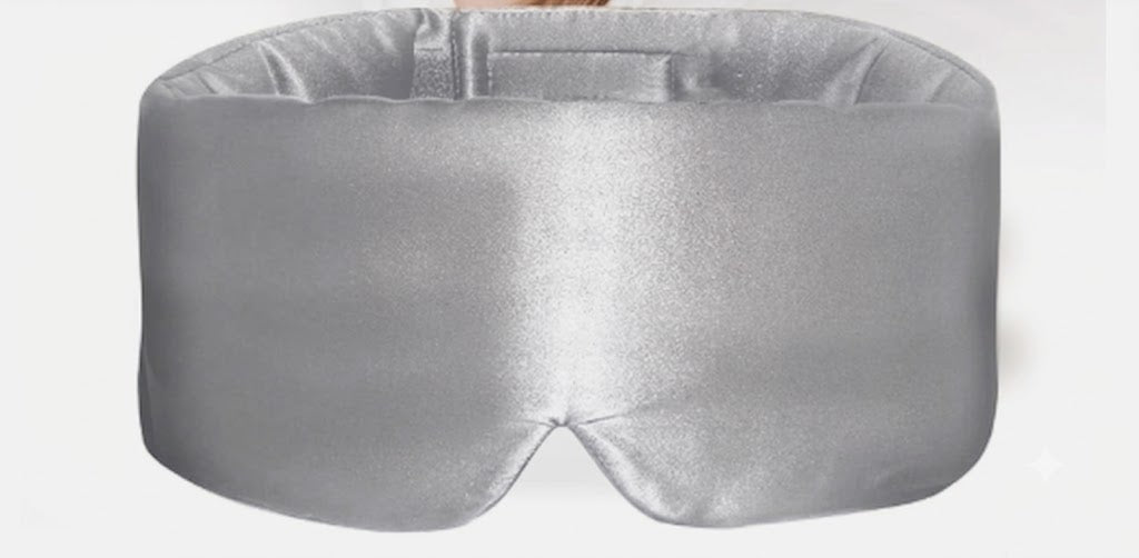 Antifaz de Seda Envolvente – Silver