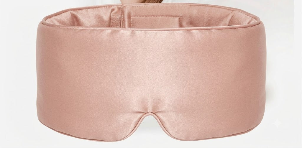 Antifaz de Seda Envolvente – Blush