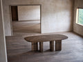 Mesa de Comedor Rectangular Sefa – Aliso Quemado Ocre (244 × 119 cm)