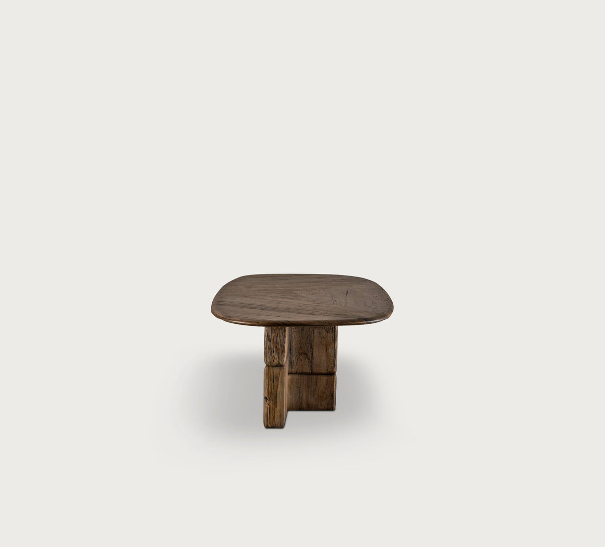 Mesa de Comedor Rectangular Sefa – Aliso Quemado Ocre (244 × 119 cm)