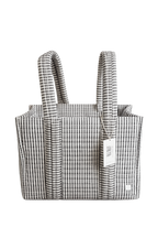 Quilted Mini Go Go Tote - Gingham Black