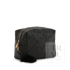 Luxe Bali Straw - Everything Bag - Cane Midnight