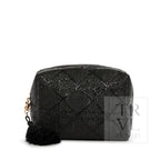 Luxe Bali Straw - Everything Bag - Cane Midnight