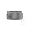 Quilted Pochette Bag - Gingham Black