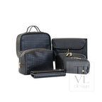 Luxe Everyday Cosmetic Bag - Woven Jet