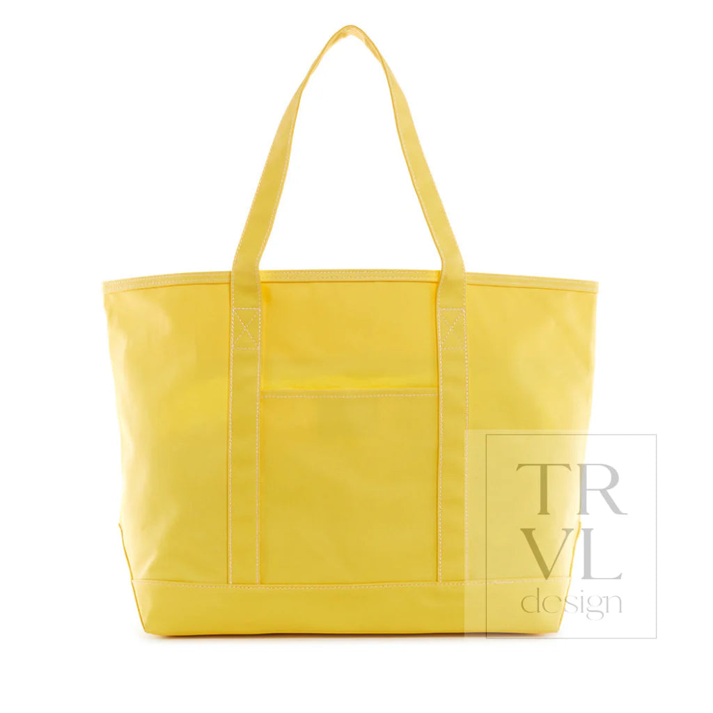 Maxi Tote - Coated Canvas Large Daffodil