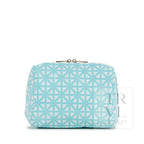 Luxe Gloss Double Zip Med - Trellis Aqua