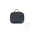 Cosmetic Toiletry Case - Woven Jet