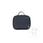 Cosmetic Toiletry Case - Woven Jet
