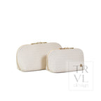 Luxe Duo Case - Woven Sand