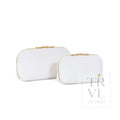 Luxe Duo Case - Woven Blanc