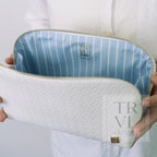 Luxe Duo Case - Woven Blanc