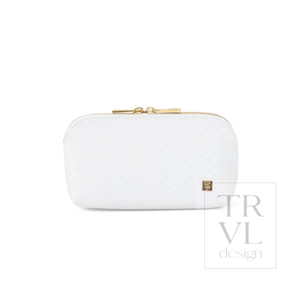 Luxe Duo Case - Woven Blanc