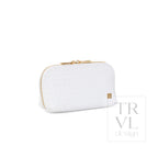 Luxe Duo Case - Woven Blanc