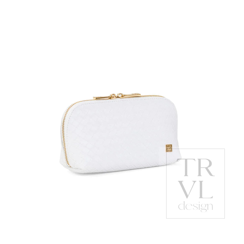Luxe Duo Case - Woven Blanc