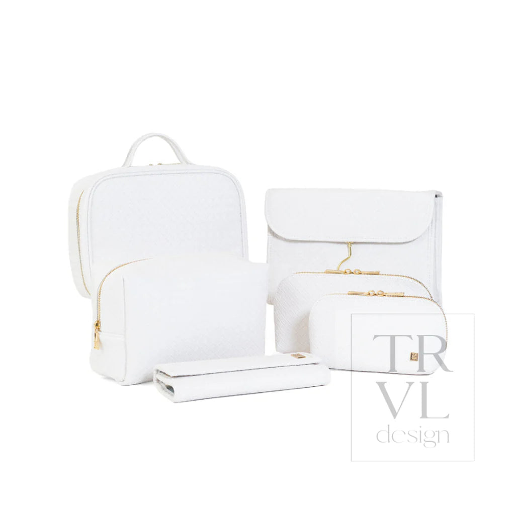 Luxe Duo Case - Woven Blanc