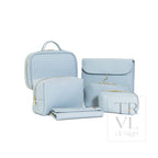 Cosmetic Toiletry Case - Woven Surf
