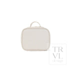 Cosmetic Toiletry Case - Woven Sand