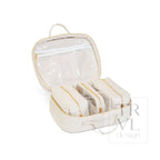 Cosmetic Toiletry Case - Woven Sand