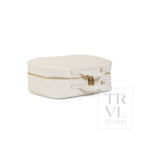 Cosmetic Toiletry Case - Woven Sand