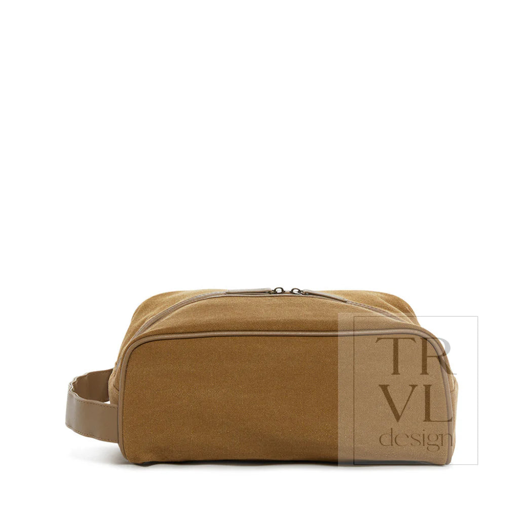 Men'S Shoe Bag - Coated Canvas Hay