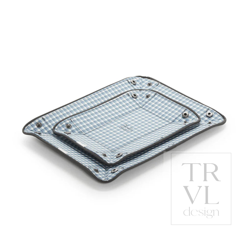 Men'S Tray Set - Coated Canvas Indigo