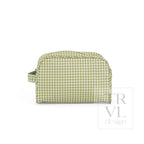 Stowaway Toiletry Bag - Rodeo Check Cactus