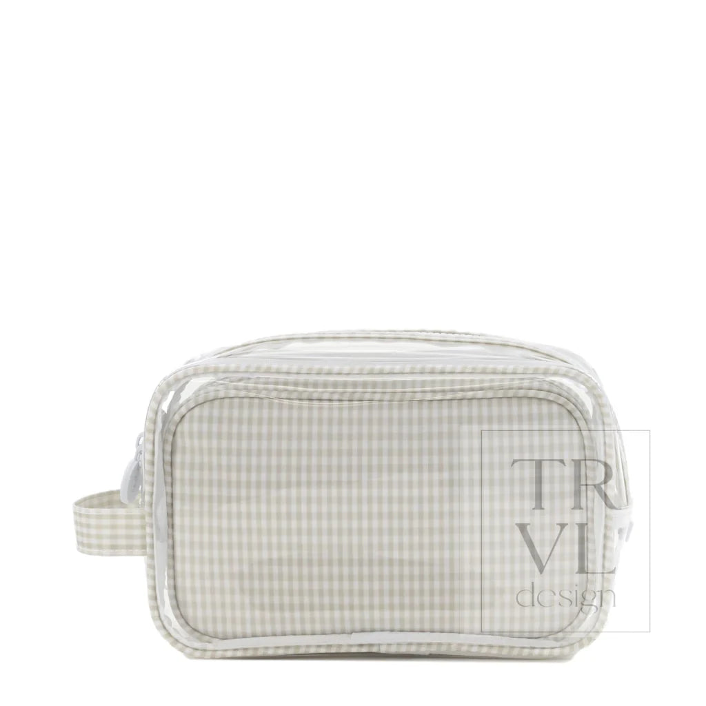 Duo Gingham Clear - Gingham Pearl Grey