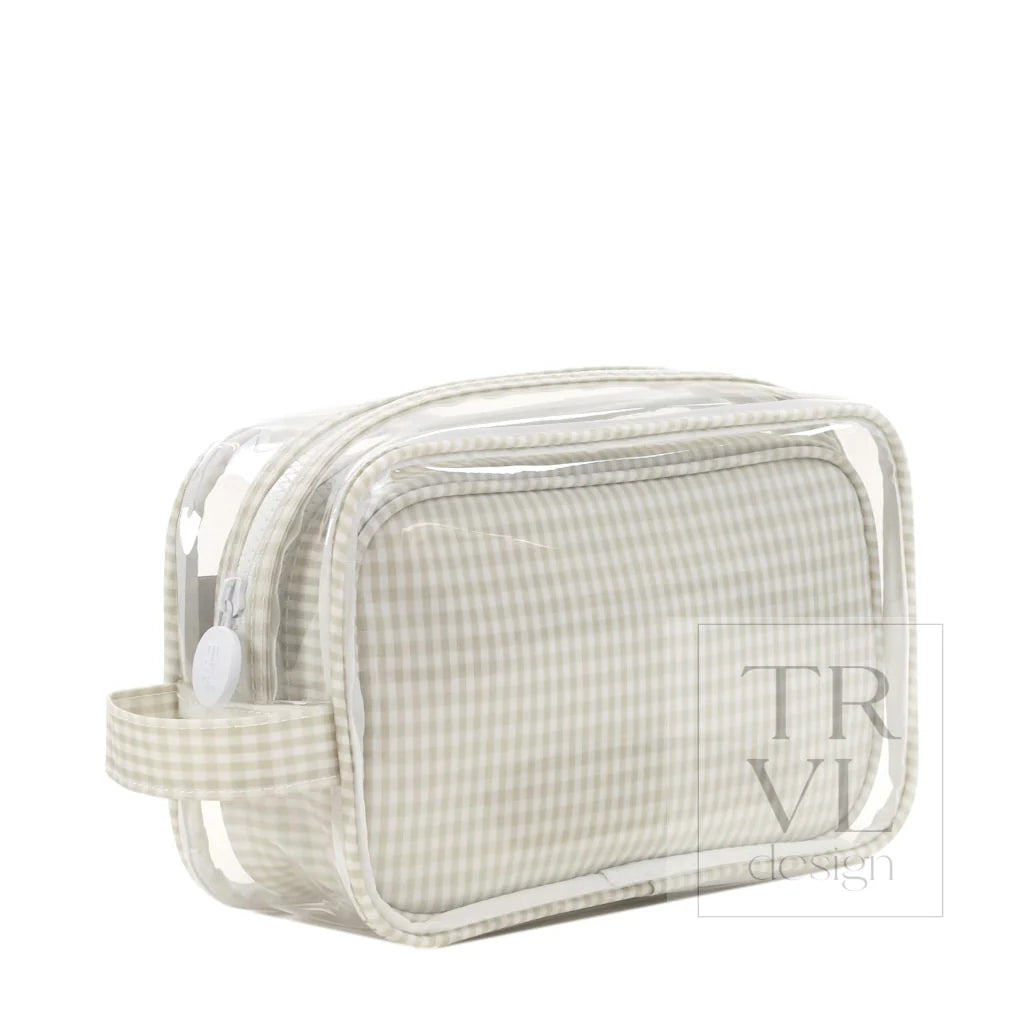 Duo Gingham Clear - Gingham Pearl Grey
