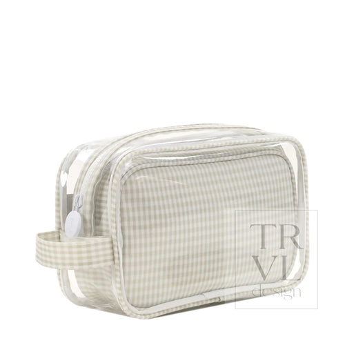Duo Gingham Clear - Gingham Pearl Grey