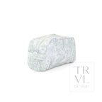 Stowaway Toiletry Bag - Bunny Toile Green
